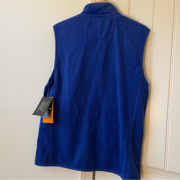 Field & Stream Arctic Blue Zip Up Fleece Vest - Picture 2 of 7